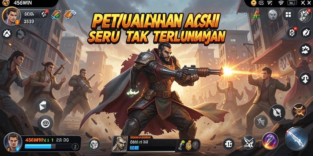 Tampilan gameplay seru dan mendebarkan dari 456WIN.