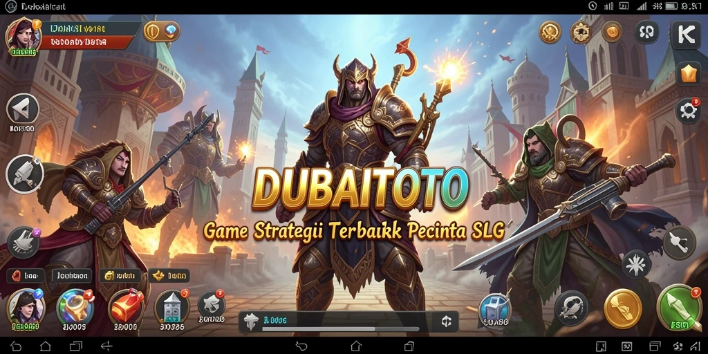 Screenshot utama DUBAITOTO menunjukkan gameplay yang mendebarkan.