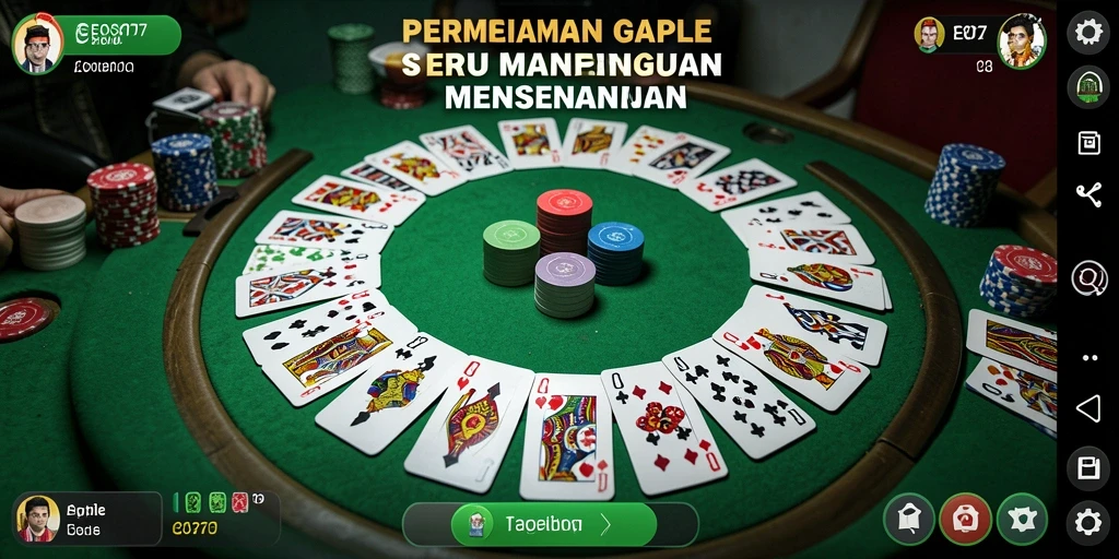 Tampilan gameplay seru dan kompetitif dari EOS77.