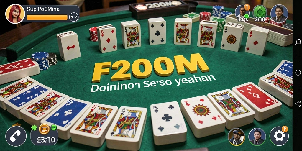 Tampilan gameplay menarik dari F200M yang penuh strategi.
