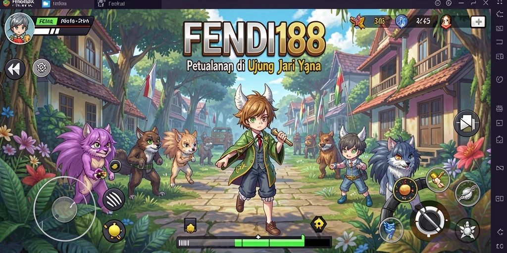 Tampilan gameplay FENDI188 dengan karakter-karakter Anime yang menawan.