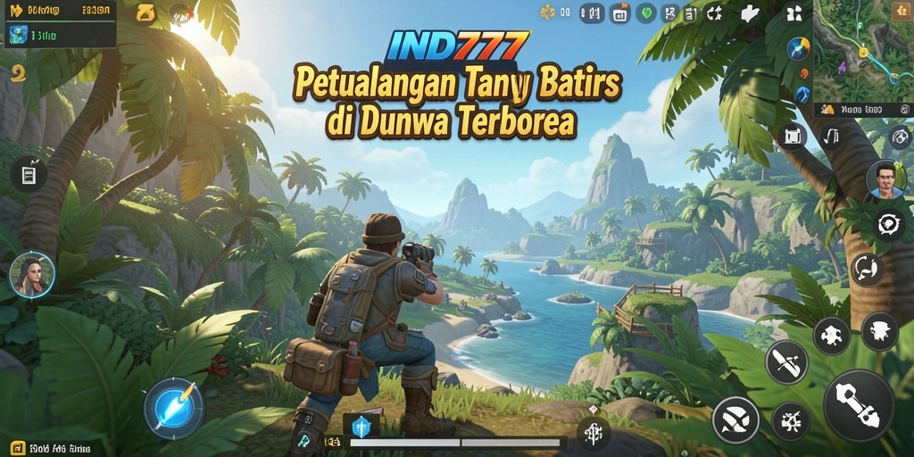 Gambaran mendalam gameplay IND777 dalam dunia terbuka yang luas.