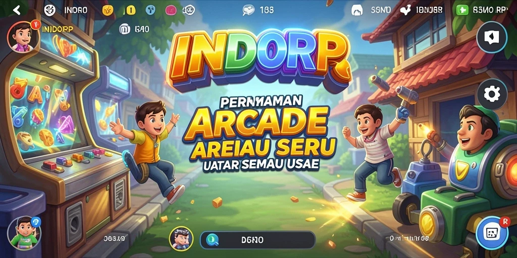 Tampilan gameplay INDORP yang penuh aksi dan tantangan.