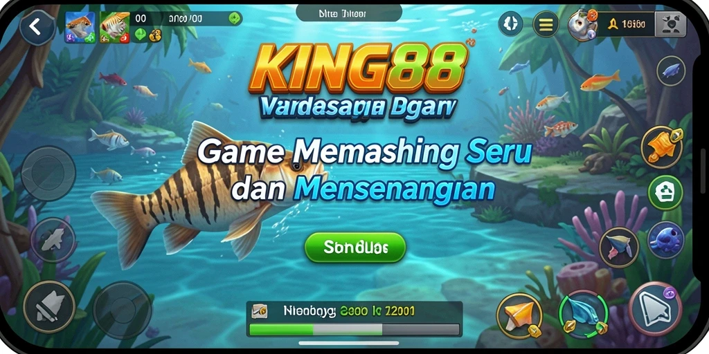 Tampilan gameplay KING88 yang memukau dan seru.