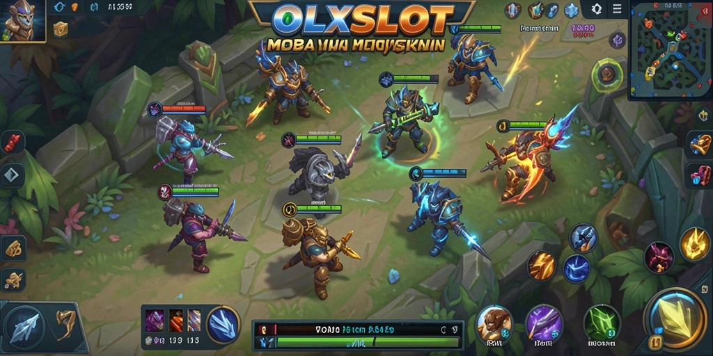 Tampilan permainan seru dengan karakter unik di OLXSLOT.