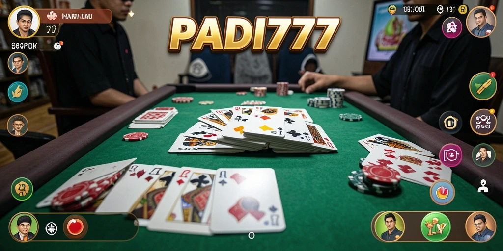 Gameplay seru PADI777 yang menggugah adrenalin pemain Gaple.