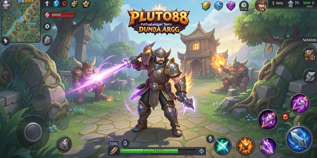 Tampilan gameplay ARPG yang seru dan penuh aksi.