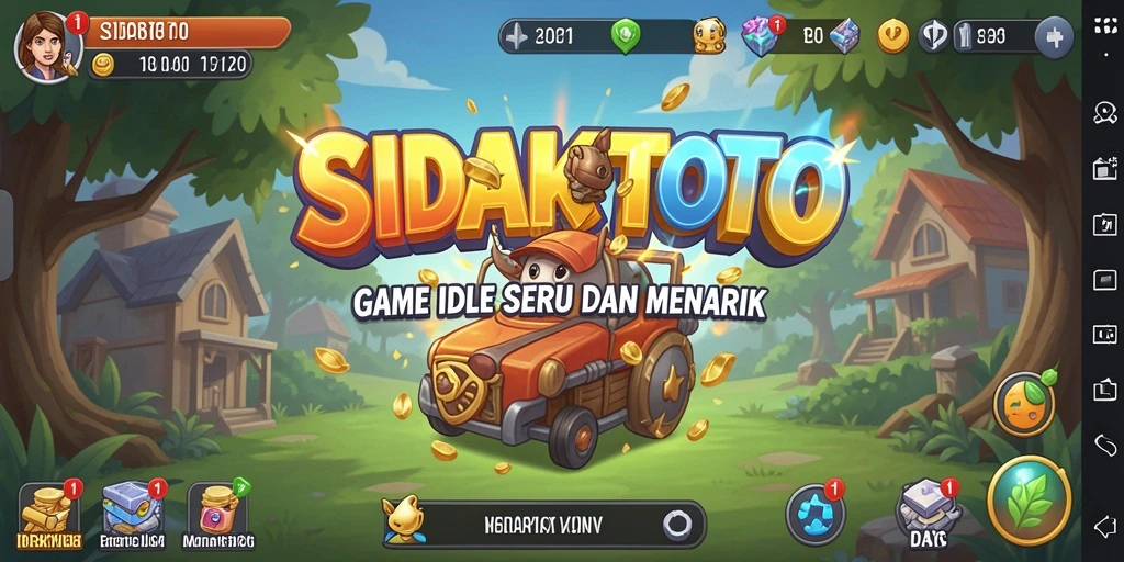 Screenshot gameplay <strong>SIDAKTOTO</strong> yang menampilkan aksi seru dan interaksi pemain.