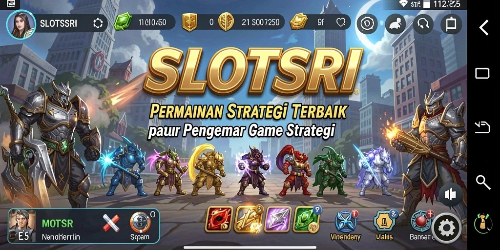 Melihat gameplay SLOTSRI yang menantang dan strategis.