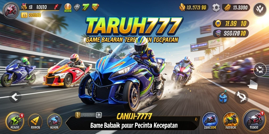 Tampilkan gameplay balapan yang mendebarkan di TARUH777.