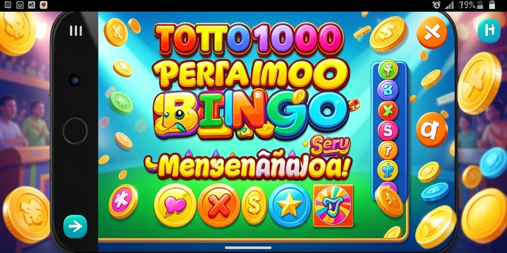 Screenshot gameplay Bingo TOTO1000 dengan suasana seru.